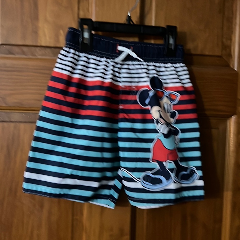COPY - New Mickey Mouse Boys Swim Shorts 4T NWT